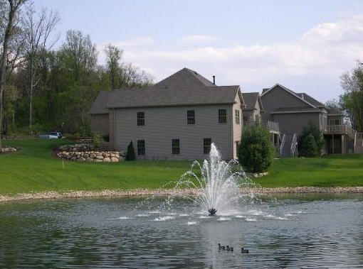 Pond in South Bend, Indiana
